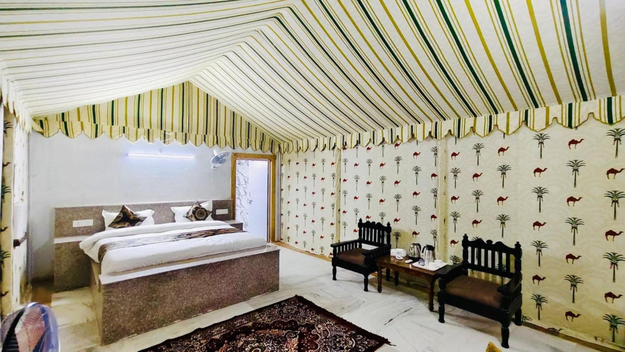Jaisalmer Sand Dunes Luxury Camp And Resort מראה חיצוני תמונה