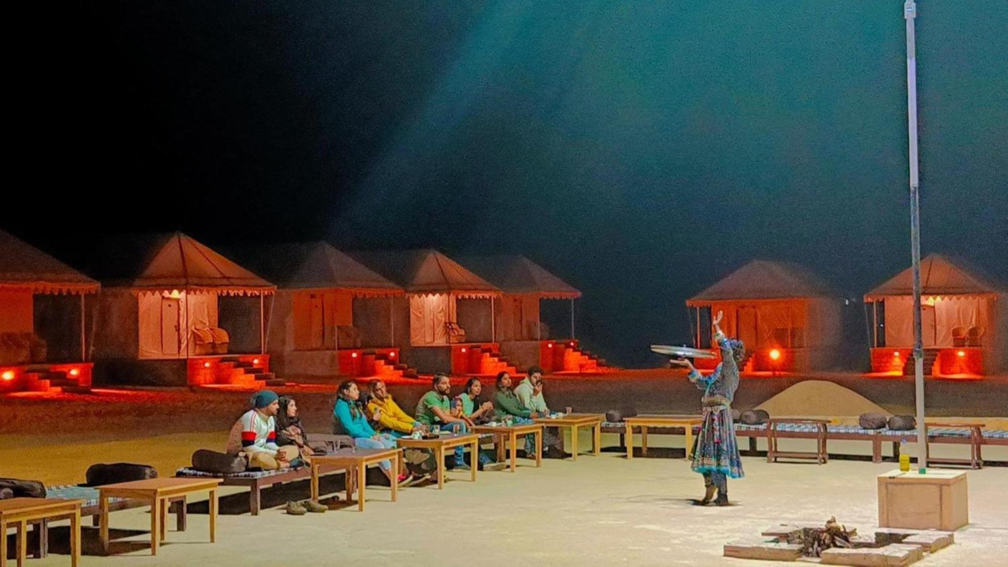 Jaisalmer Sand Dunes Luxury Camp And Resort מראה חיצוני תמונה