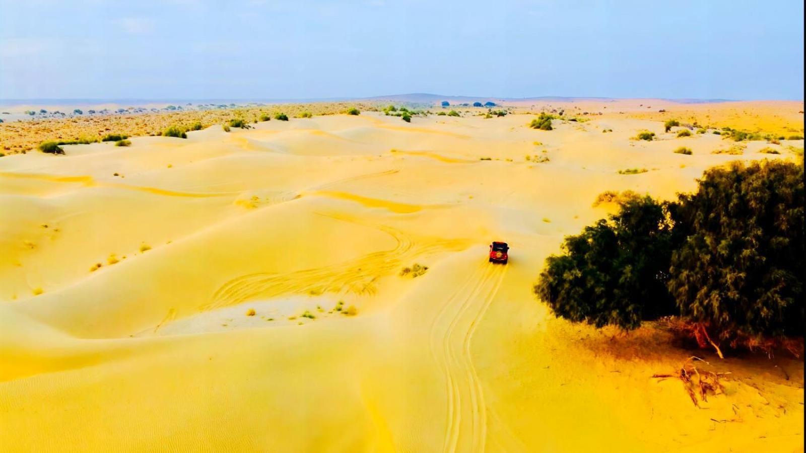 Jaisalmer Sand Dunes Luxury Camp And Resort מראה חיצוני תמונה