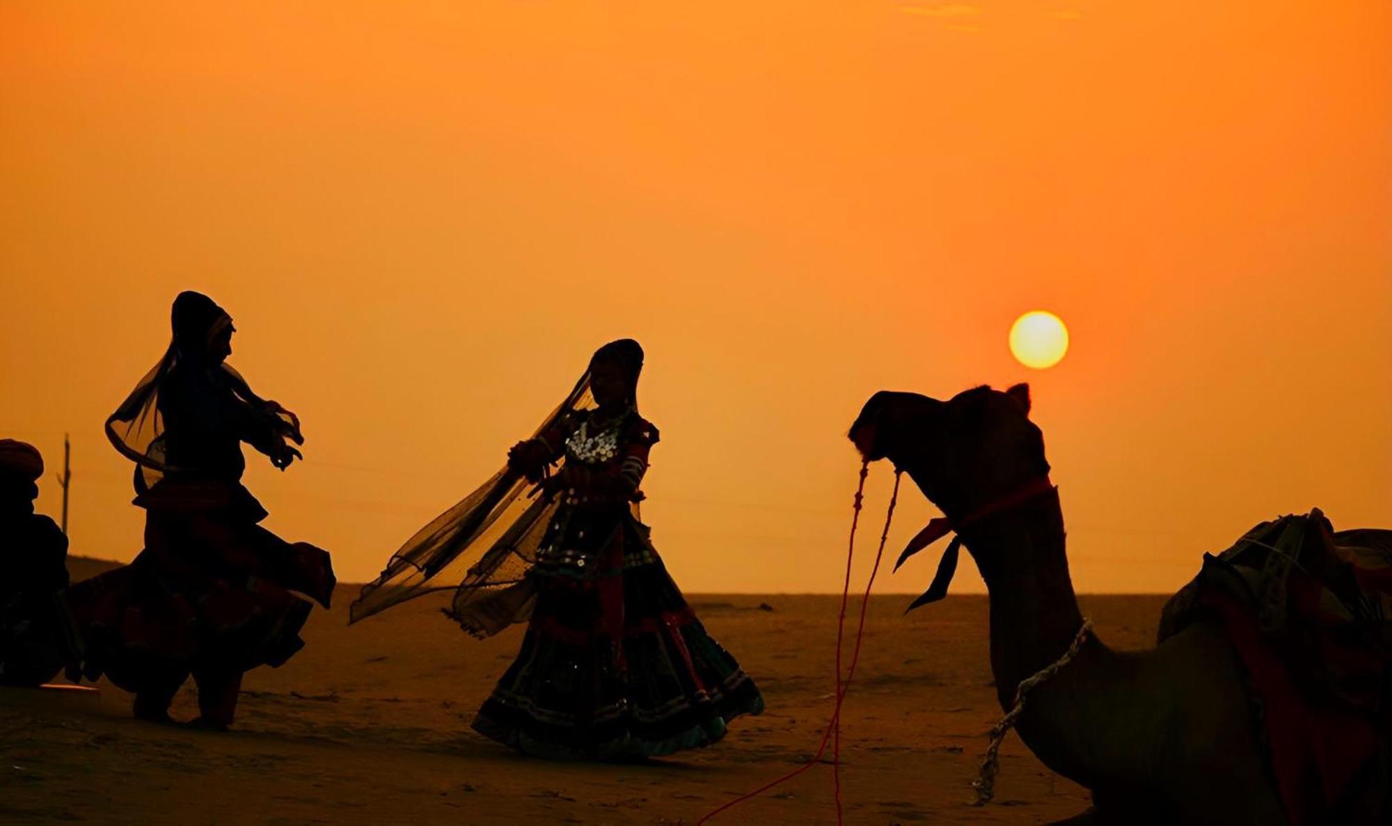 Jaisalmer Sand Dunes Luxury Camp And Resort מראה חיצוני תמונה