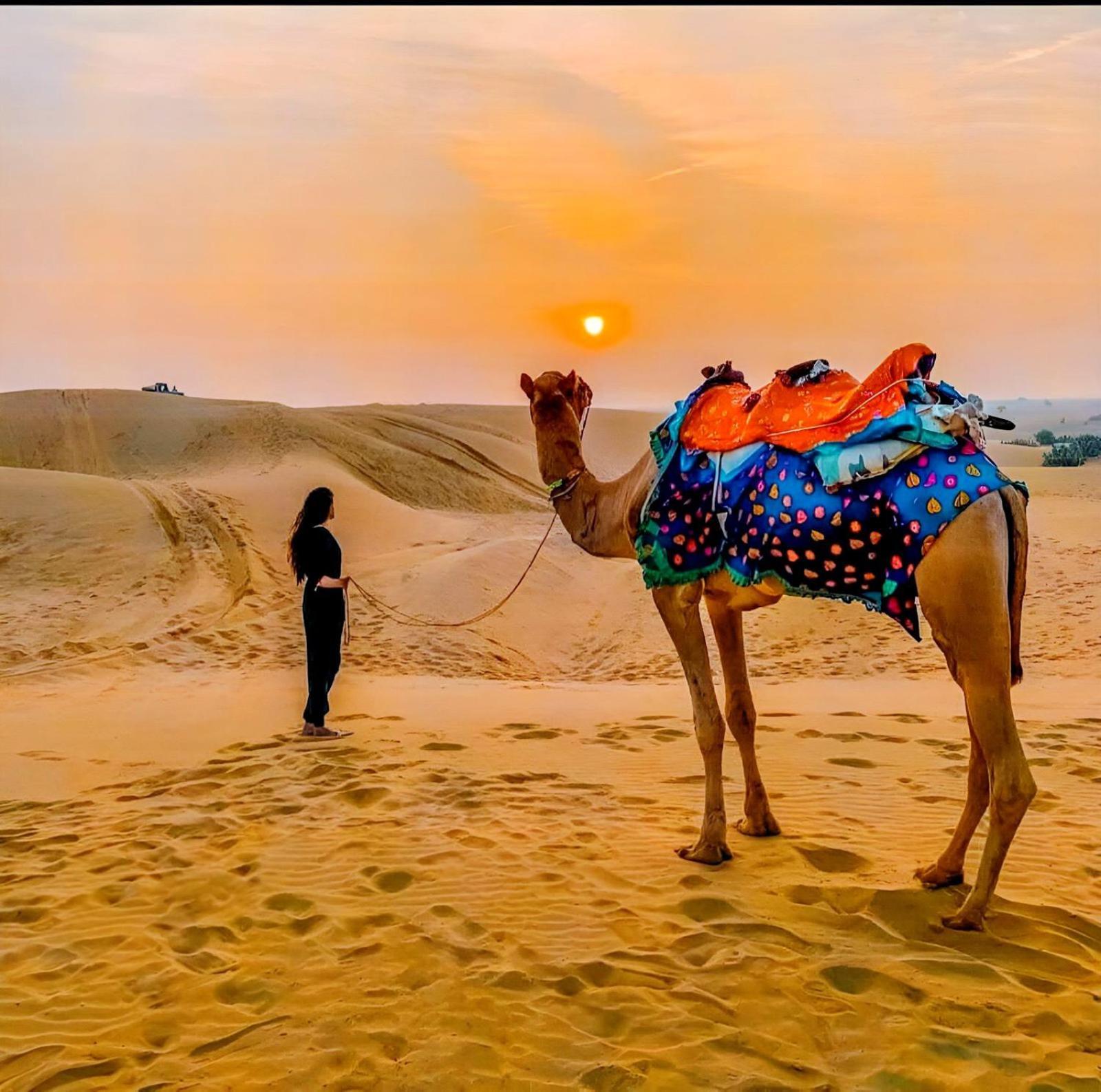 Jaisalmer Sand Dunes Luxury Camp And Resort מראה חיצוני תמונה