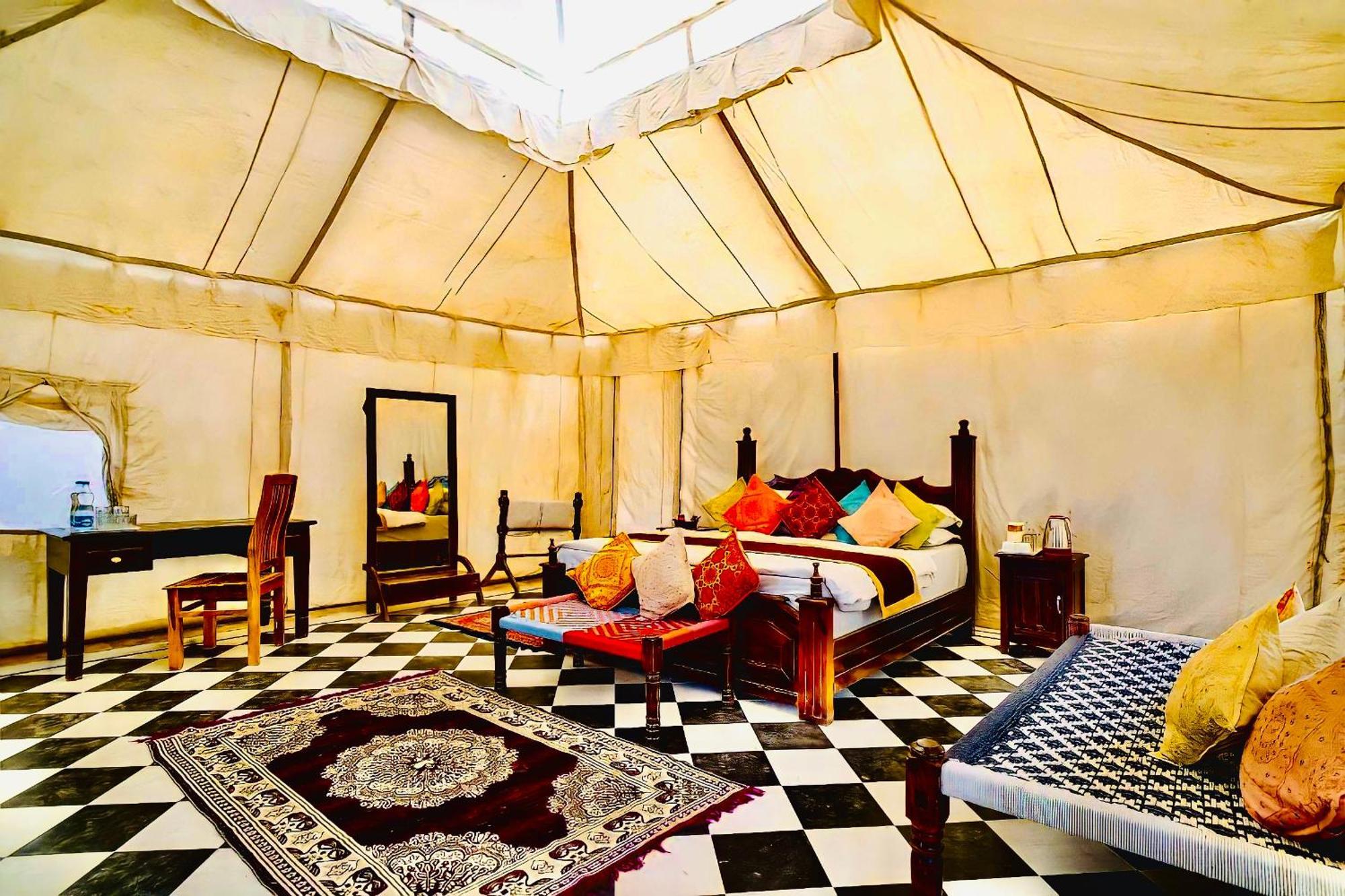 Jaisalmer Sand Dunes Luxury Camp And Resort מראה חיצוני תמונה